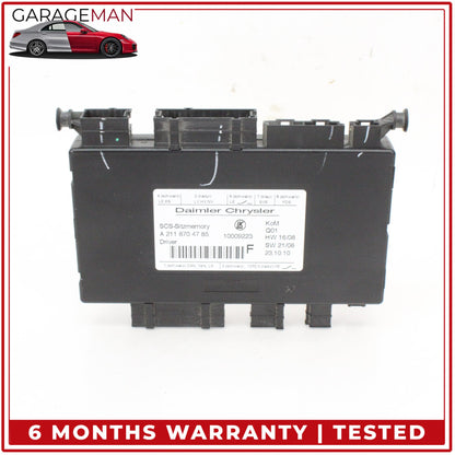 2003-2012 Mercedes W164 ML350 Front Left Seat Control Module 2118704785 OEM