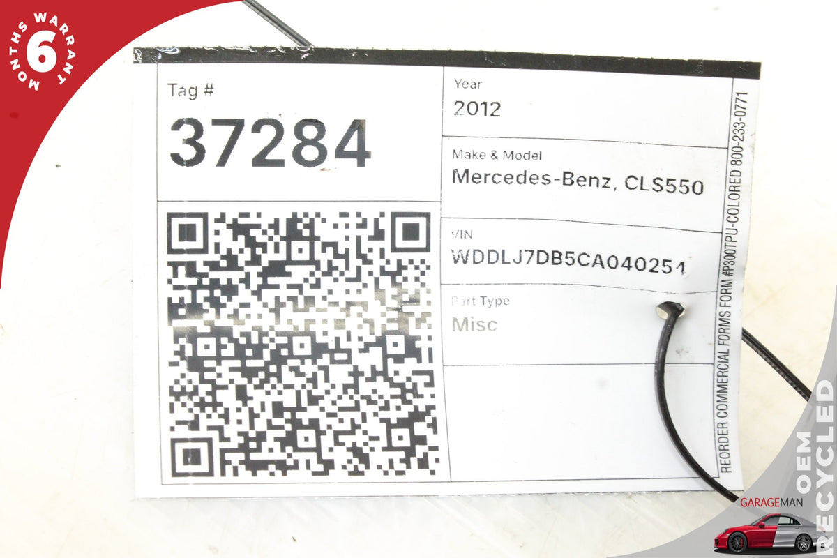 12-18 Mercedes-Benz CLS550 W218 Coupe Exhaust Pipe 2781400908