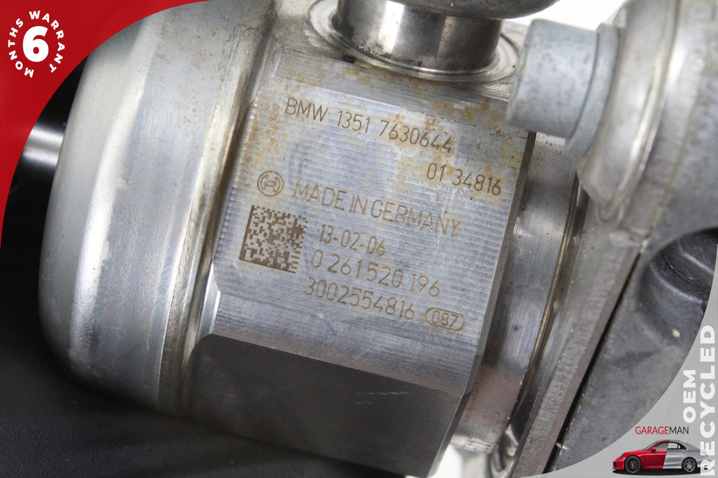 2012-2015 Mini Cooper 1.6L Engine Motor High Pressure Fuel Pump 13517630644 OEM