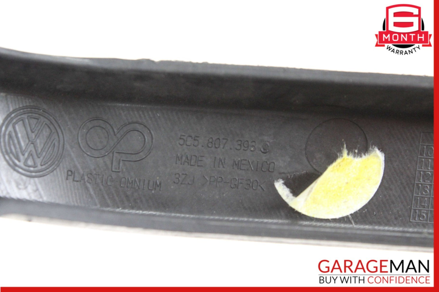 2012-2019 Volkswagen Beetle Left Rear Bumper Bracket 5C5807393