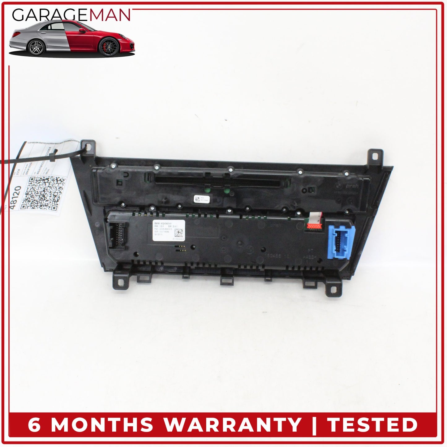 2012-2018 BMW 650i A/C AC Temperature Climate Control Panel w/ Radio Switch OEM