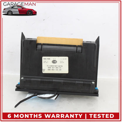 1997-2005 Porsche 911 Carrera AC Temperature Climate Control Switch Panel OEM