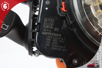2012-2018 Audi A7 A6 Steering Column Combination Switch 4G0953568 OEM OEM