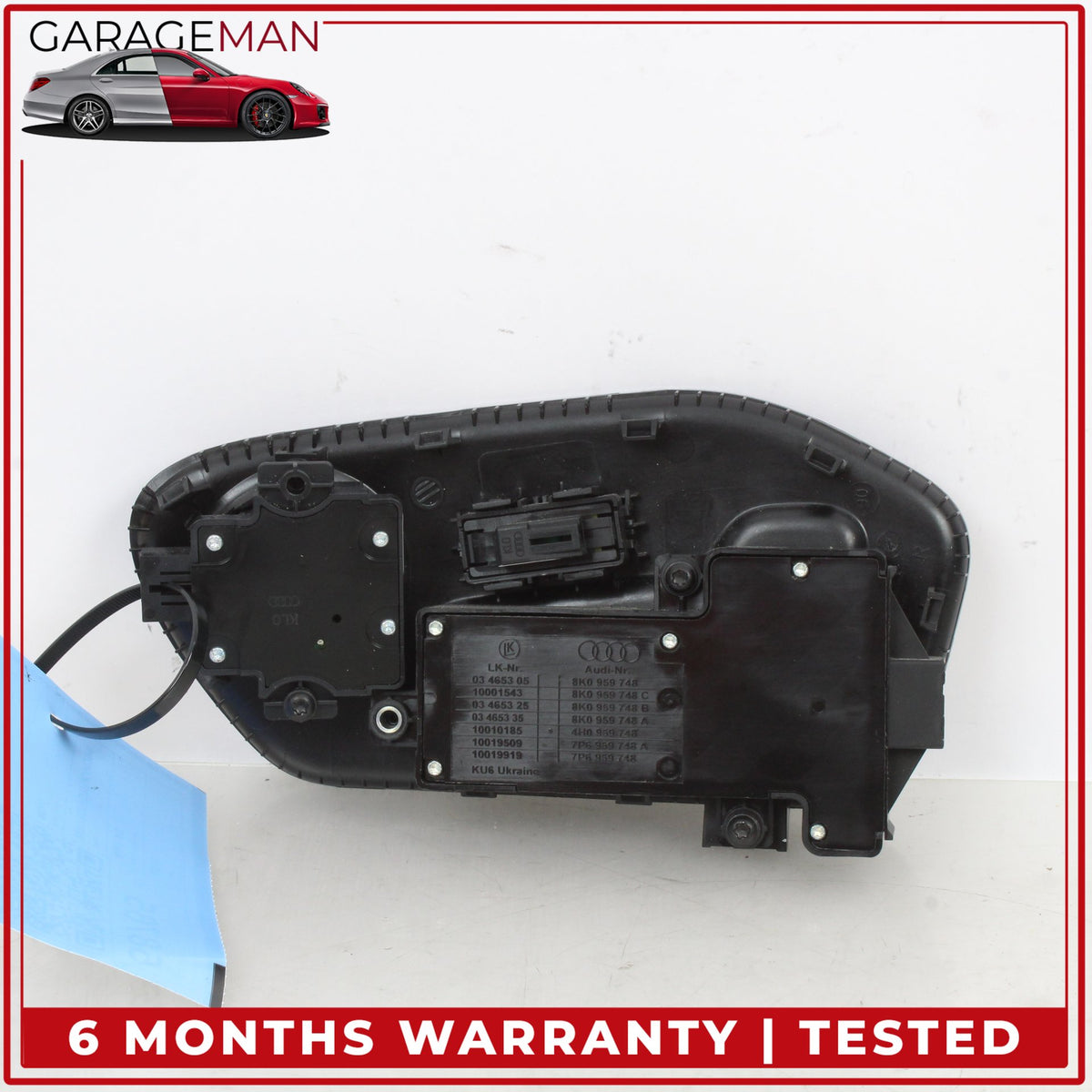 2011-2018 Audi A8 Front Right Side Seat Adjustment Control Switch 8K0959748 OEM