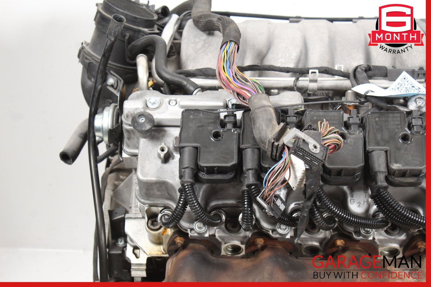 2003-2006 Mercedes R230 SL500 RWD Engine Motor Block Assembly OEM 104K