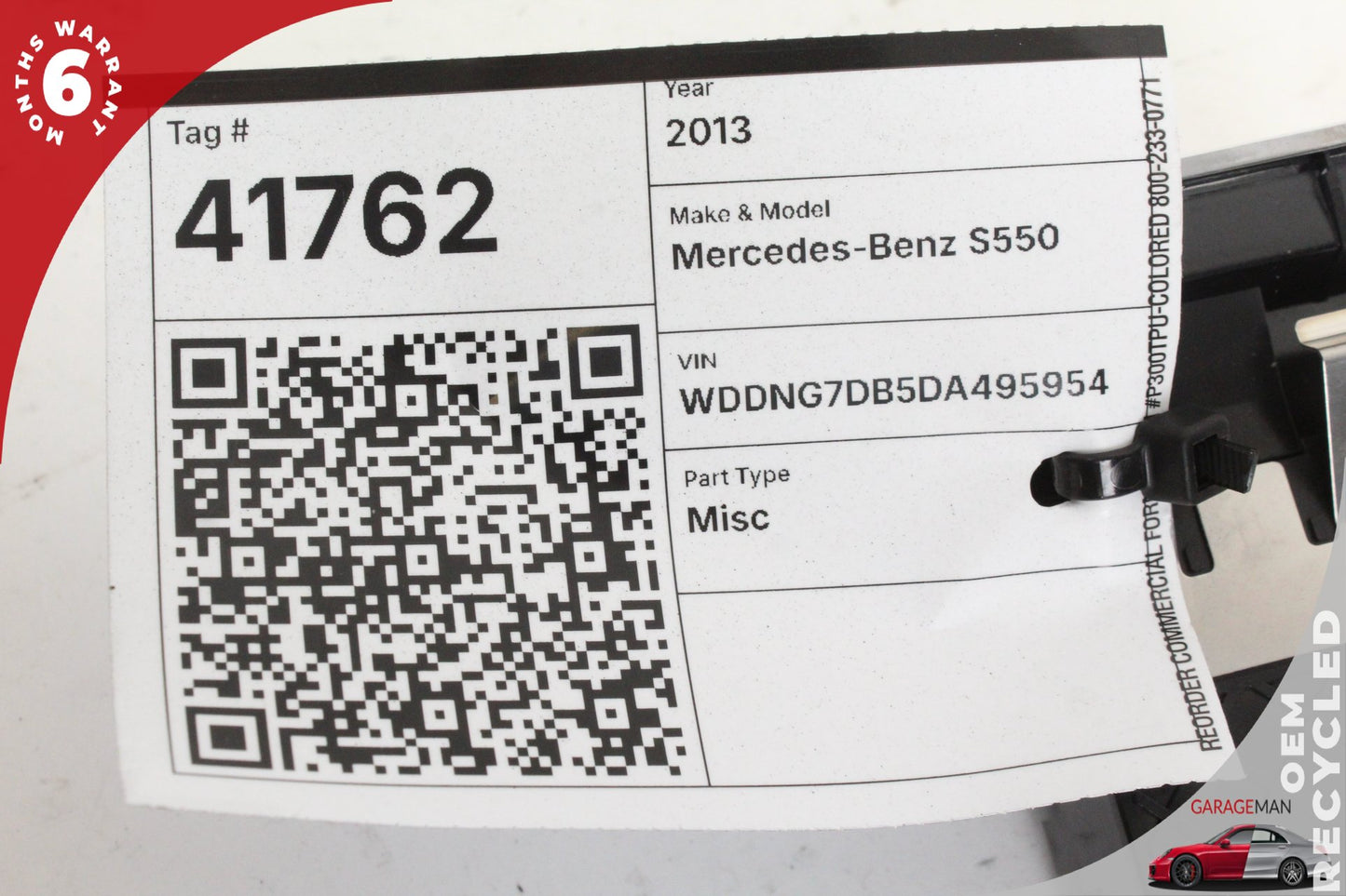 07-14 Mercedes-Benz S550 W221 Electronic Parking Button Switch 2215401445 OEM