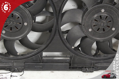 2012-2018 Audi A7 A6 Engine Radiator Cooling Fan Motor Assembly 4H0121003N OEM