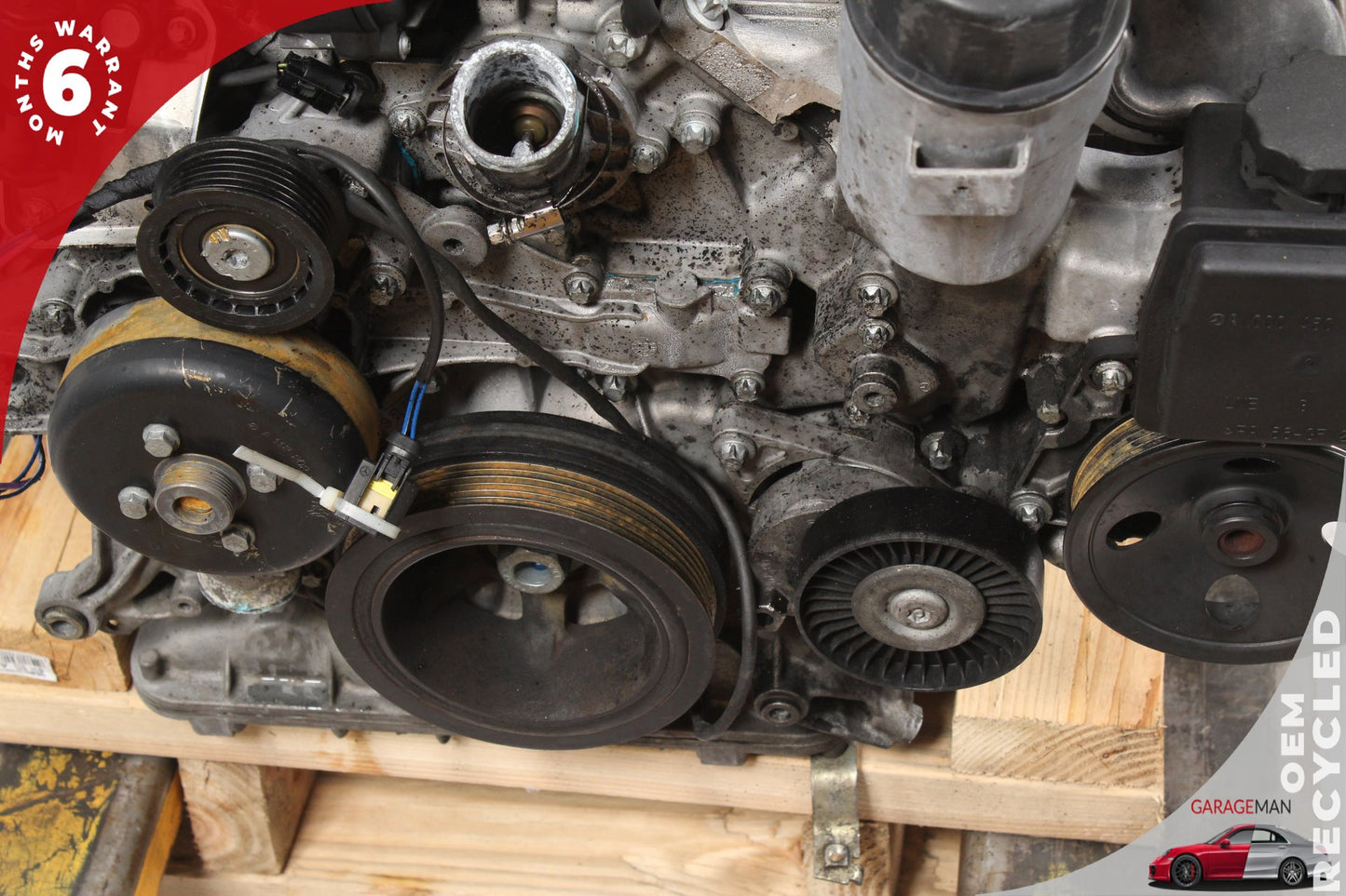 1999-2006 Mercedes W211 E500 CL500 Engine Motor Assembly 5.0 V8 M113 OEM 208K