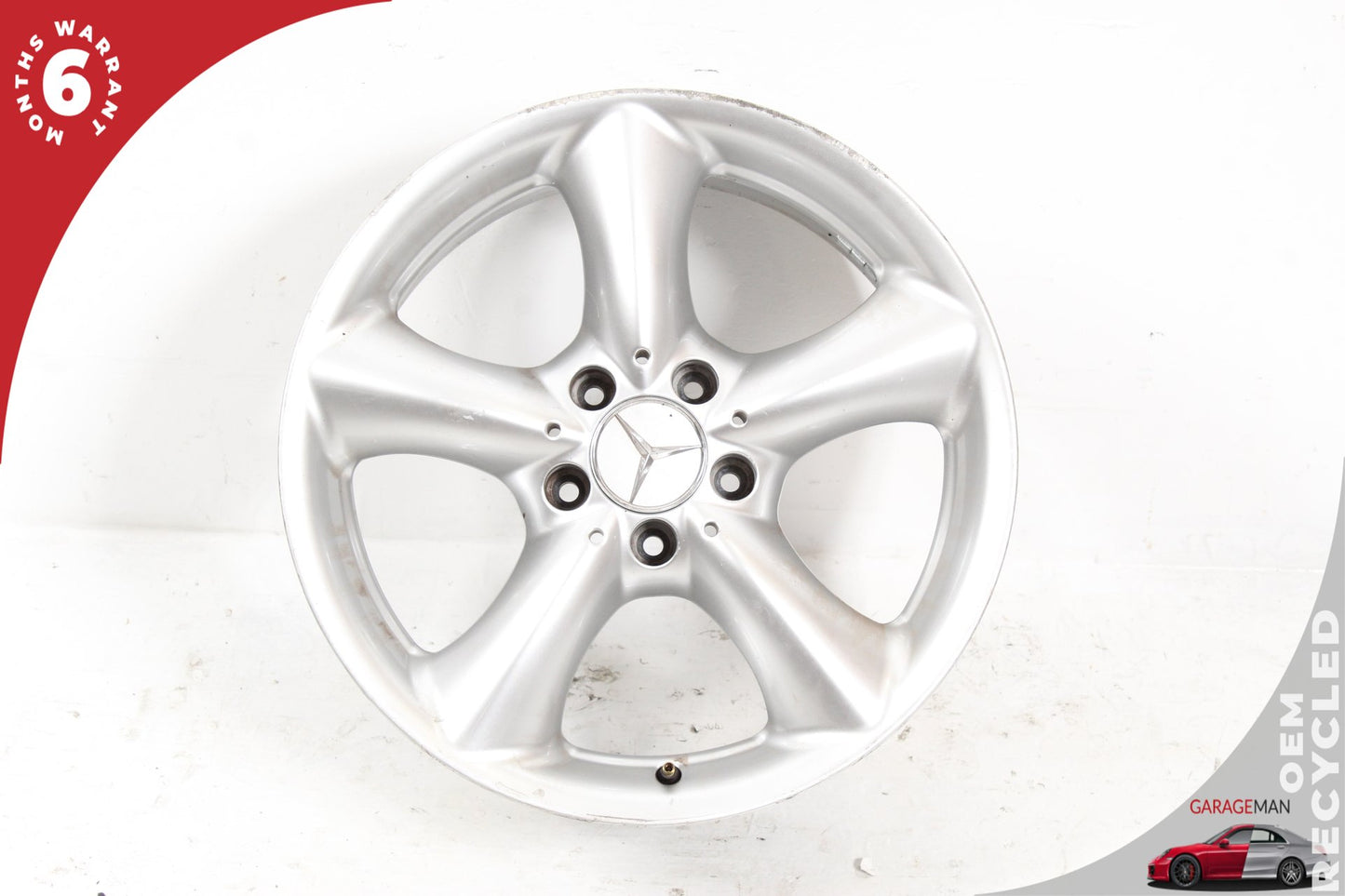 2003-2006 Mercedes W203 C230 C350 Rear Wheel Rim 8.5JX17H2 ET34 2034013502 OEM