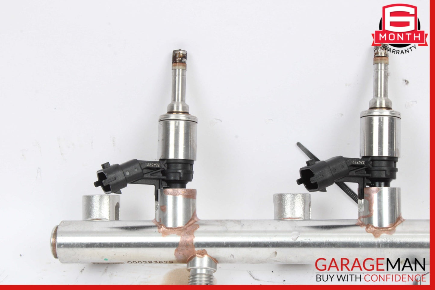 2014-2020 Maserati Ghibli M157 Right Fuel Rail w/ Injectors 000283629 OEM
