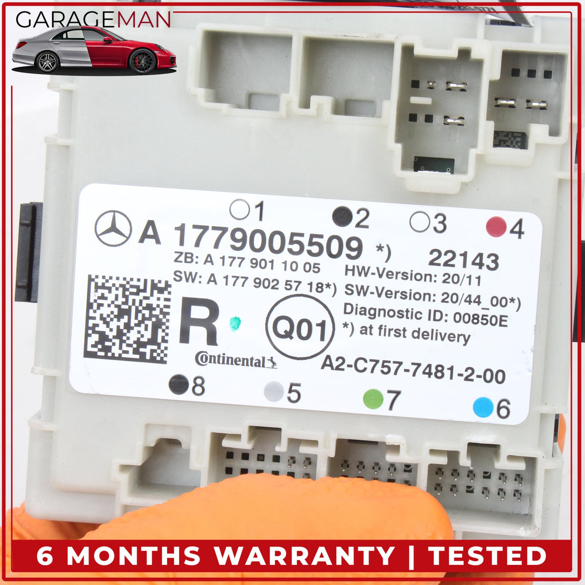 2014-2025 Mercedes W177 A220 CLA250 Rear Left or Right Door Control Module OEM