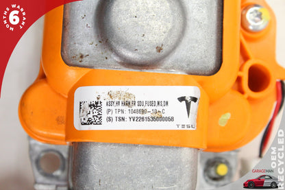 2012-2015 Tesla Model S 85D AWD Rear Small Drive Unit HV Harness Fused- Dual Motor 104869010C