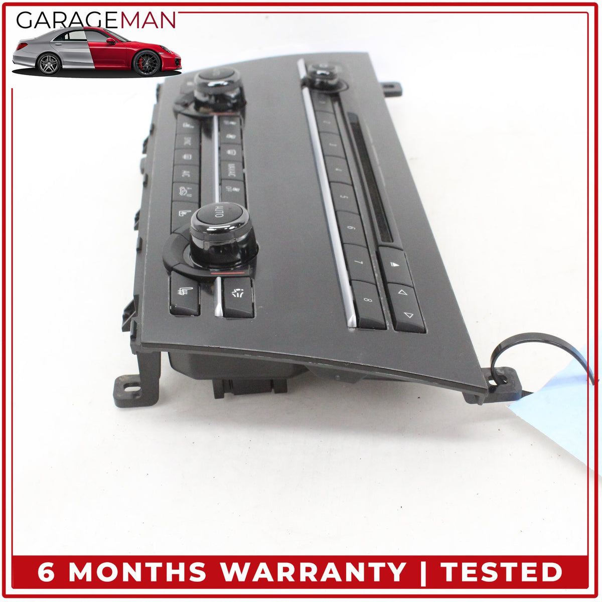 2012-2018 BMW 650i A/C AC Temperature Climate Control Panel w/ Radio Switch OEM