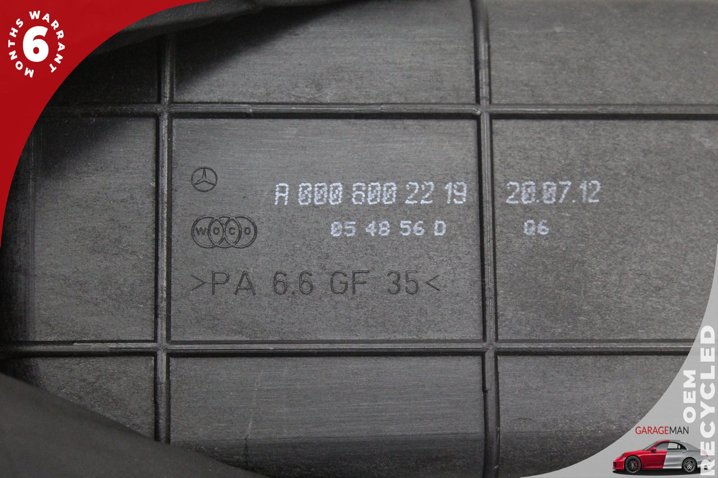 07-14 Mercedes-Benz S550 W221 Dynamic Seat Pressure Vacuum Tank 0008002219
