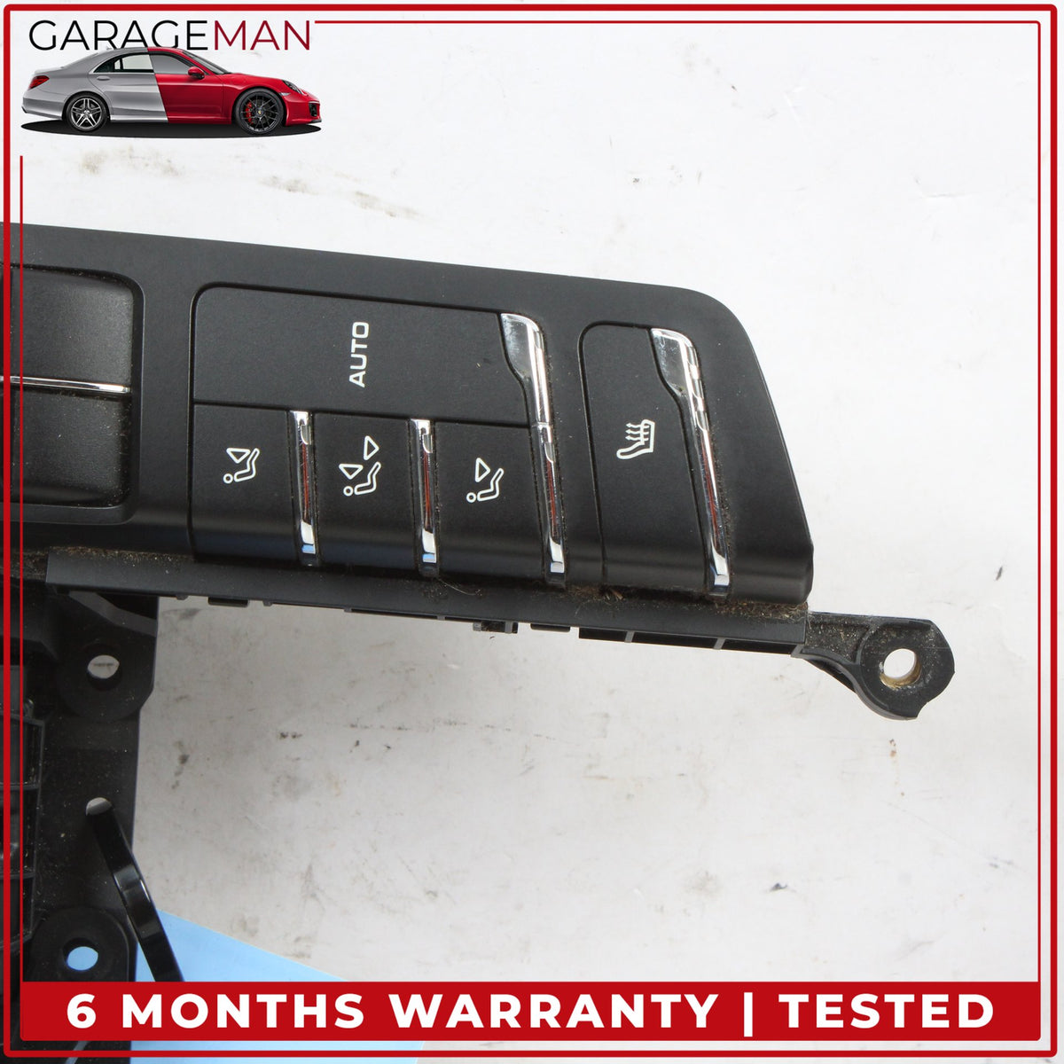 2010-2016 Porsche Panamera 970 Rear Climate Control Switch Panel 97065350902 OEM