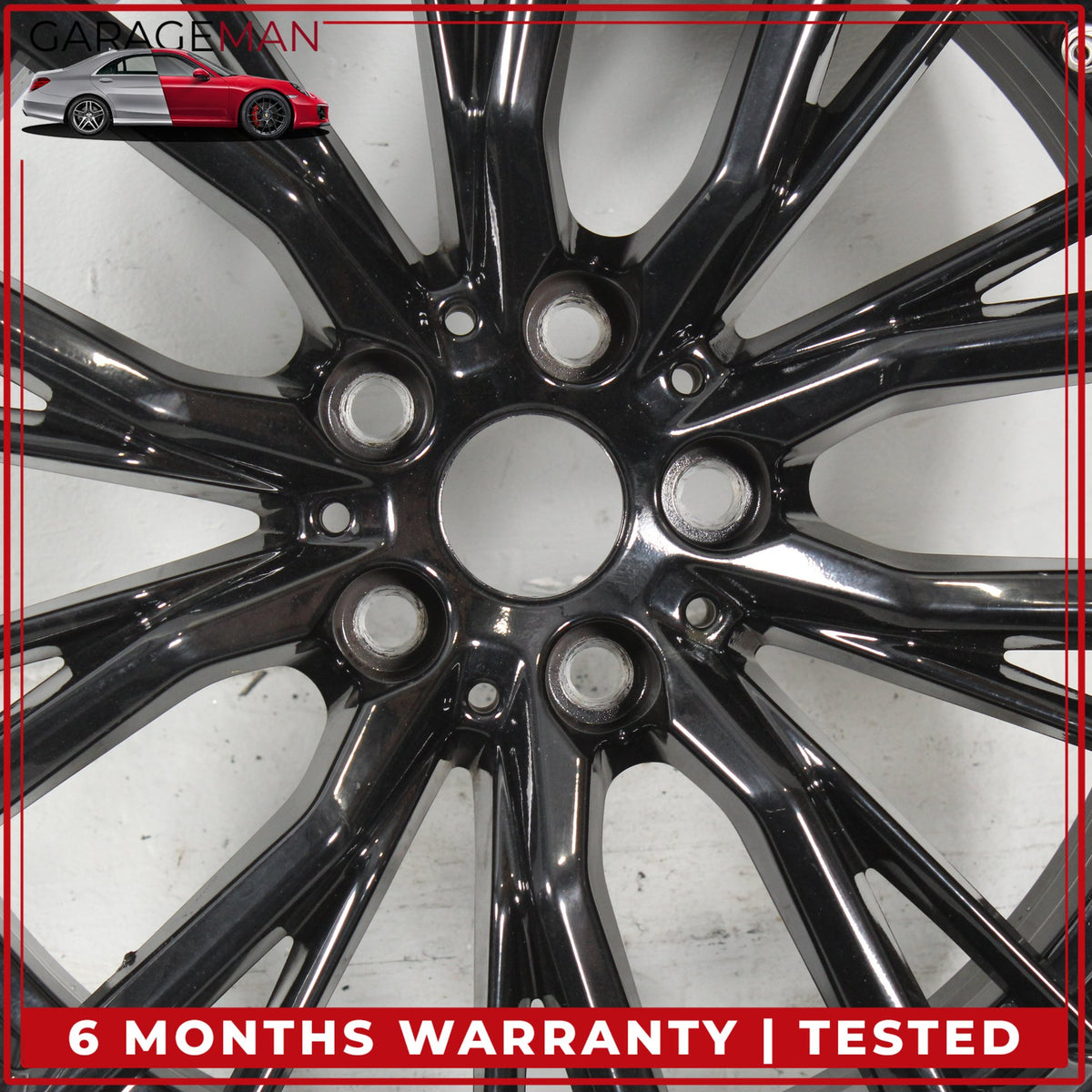 2023-2025 BMW 330i 330e Front or Rear Wheel Rim Black 7.5JX18 H2 E25 5A49EE4 OEM