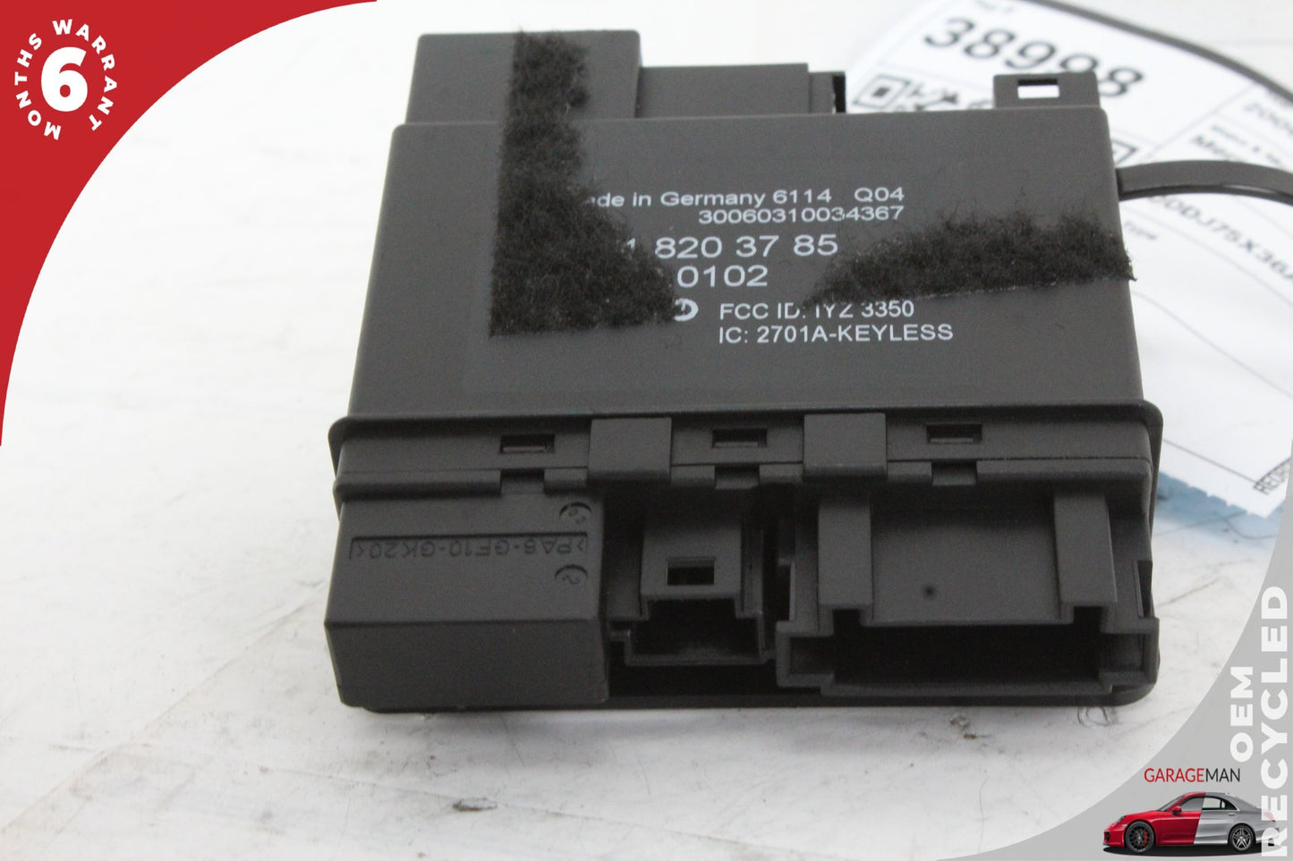 2006-2011 Mercedes W219 CLS500 Rear Door Keyless Go Control Module Unit OEM