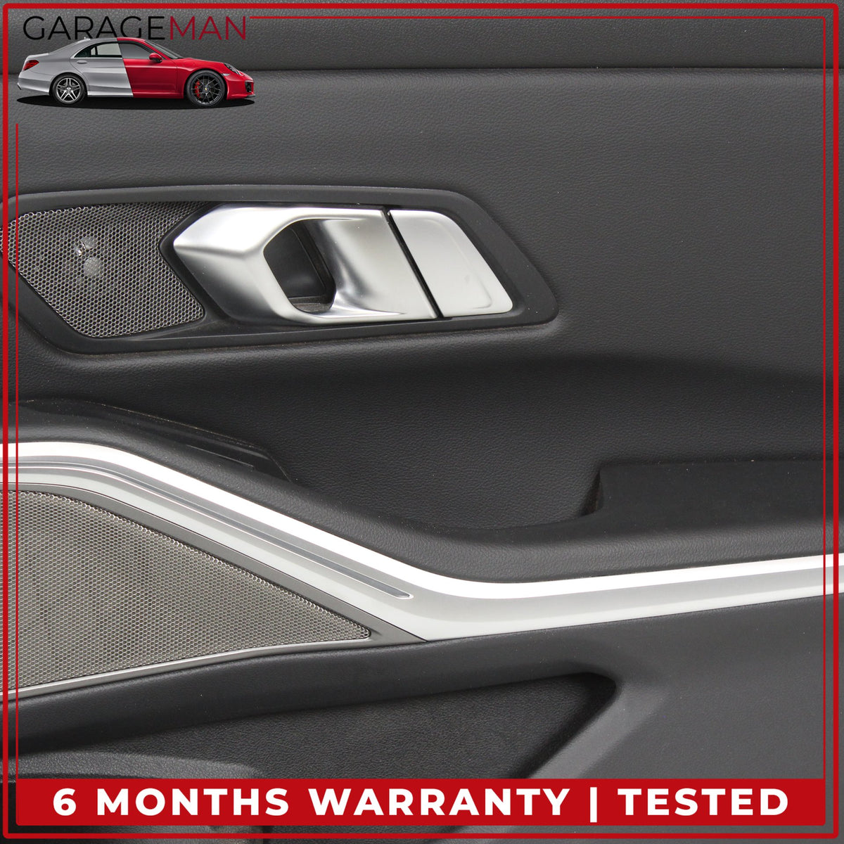 2019-2025 BMW M340i G20 Rear Right Passenger Side Interior Door Trim Panel OEM