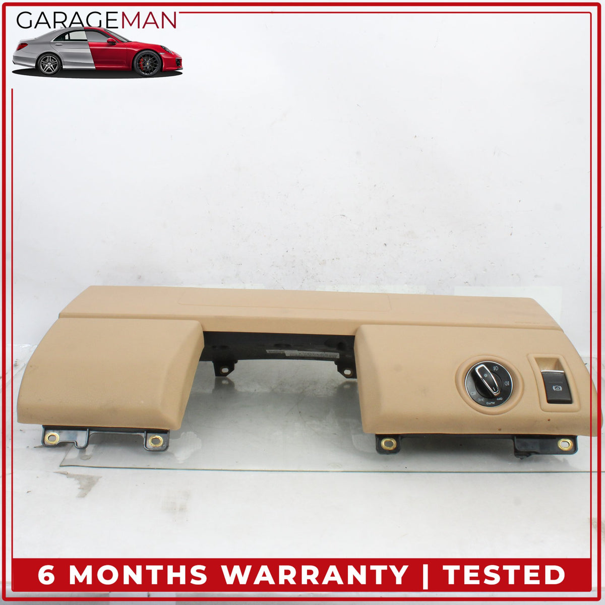 2011-2018 Porsche Cayenne 958 Left Side Lower Knee Airbag w/ Control Switch OEM