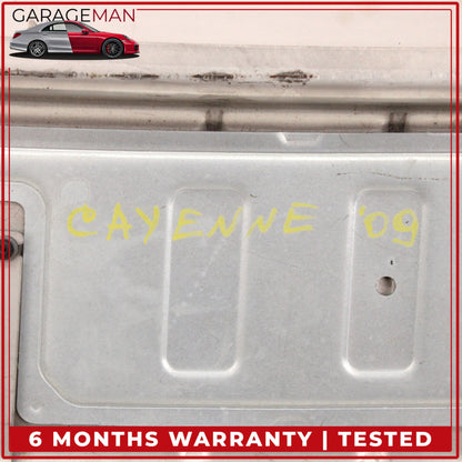 2003-2010 Porsche Cayenne 955 957 Rear Trunk Cargo Sill Scuff Plate Chrome OEM