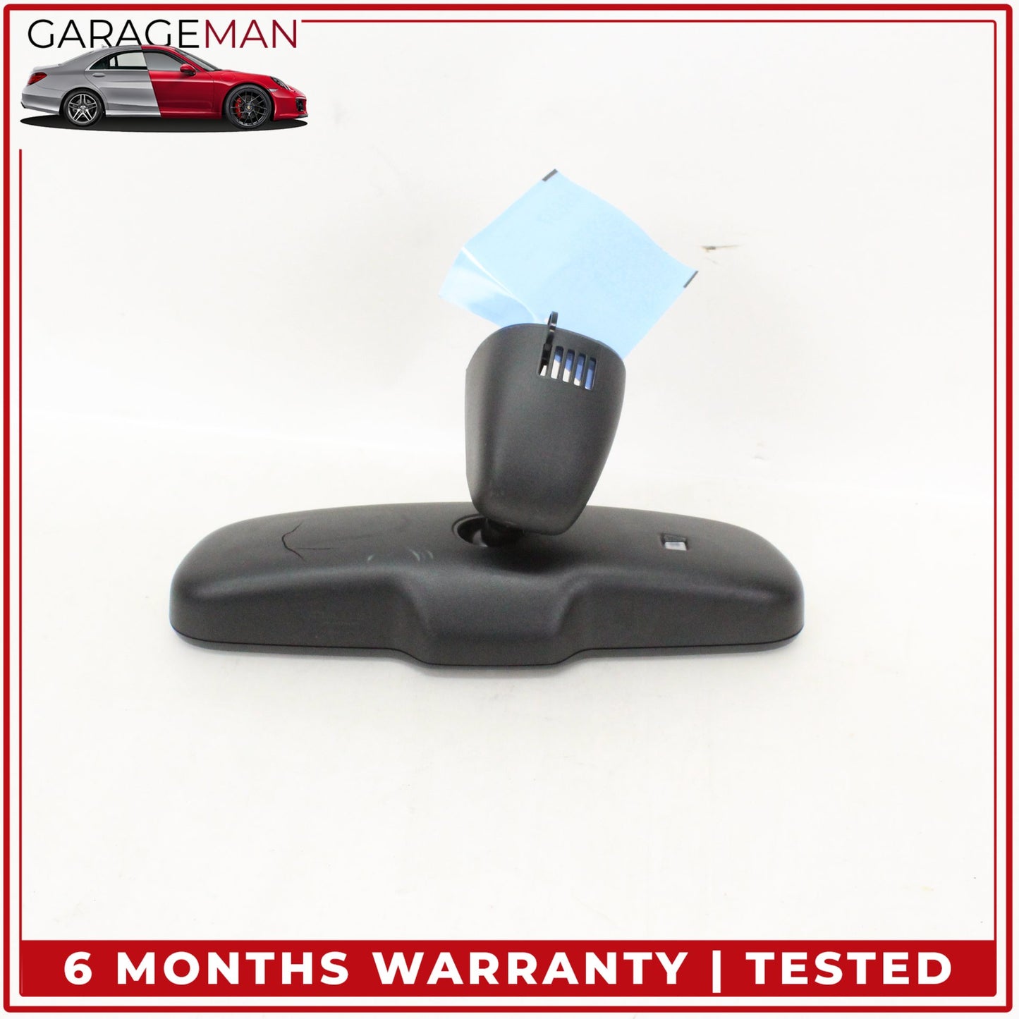 2012-2018 Audi A6 Front Upper Windshield Rear View Mirror Black 8T0857511 OEM