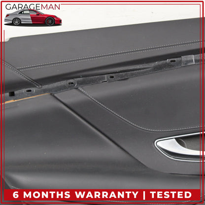 2014-2017 Mercedes W222 S550e Rear Left Side Interior Door Trim Panel Black OEM