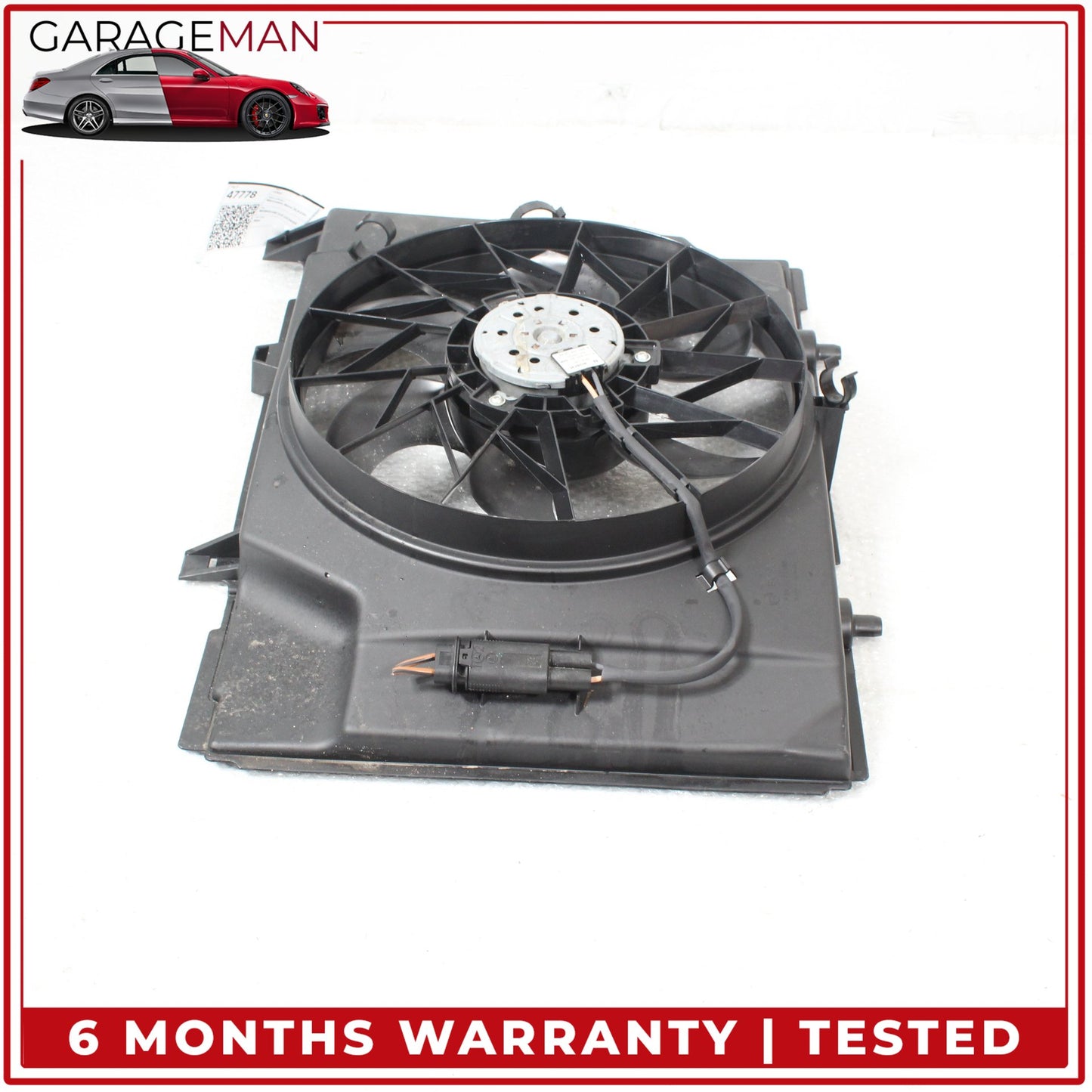 1997-2004 Mercedes R170 SLK230 Engine Radiator Cooling Fan Motor Assembly OEM