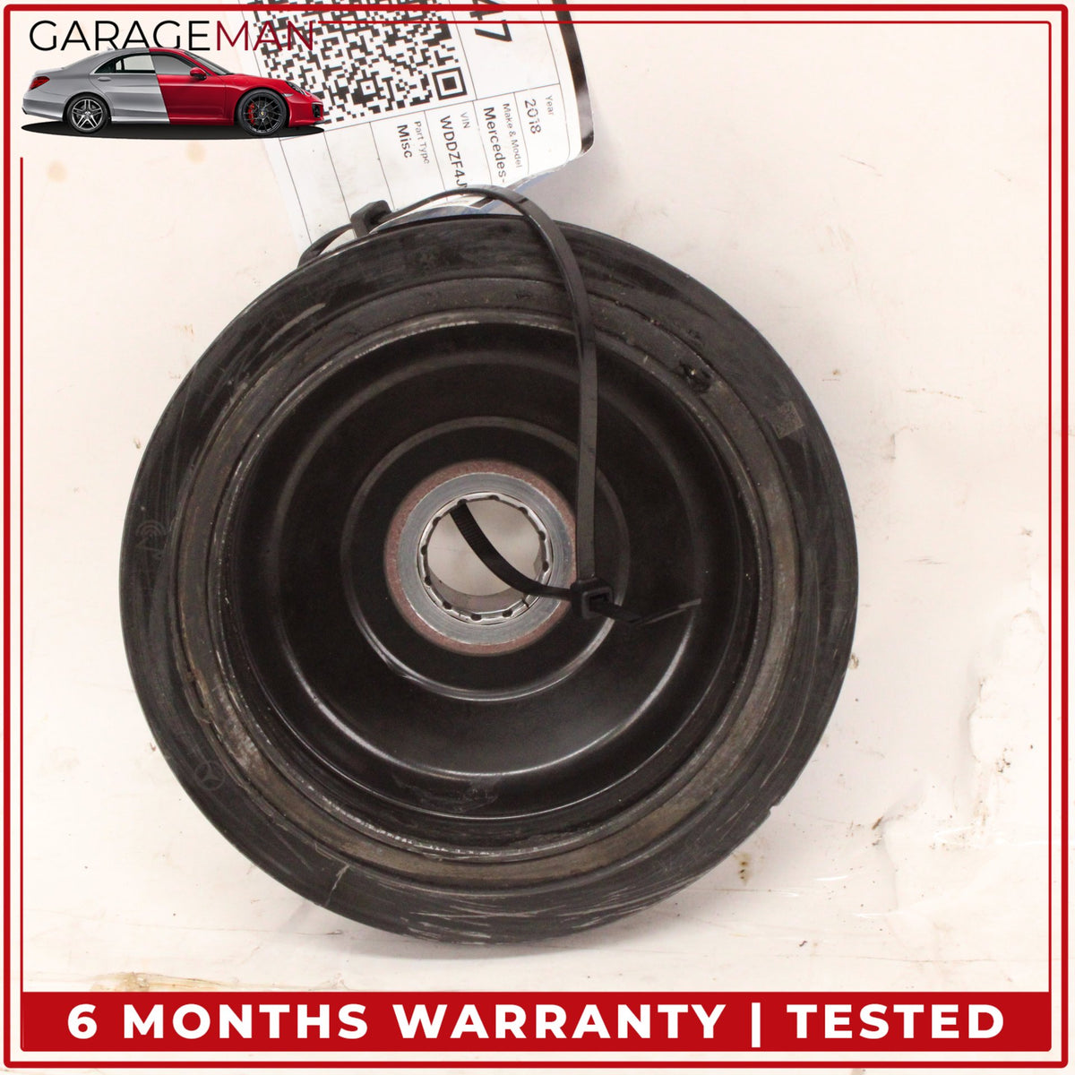 2015-2020 Mercedes W213 E350 C300 M274 Engine Motor Crankshaft Pulley Damper OEM