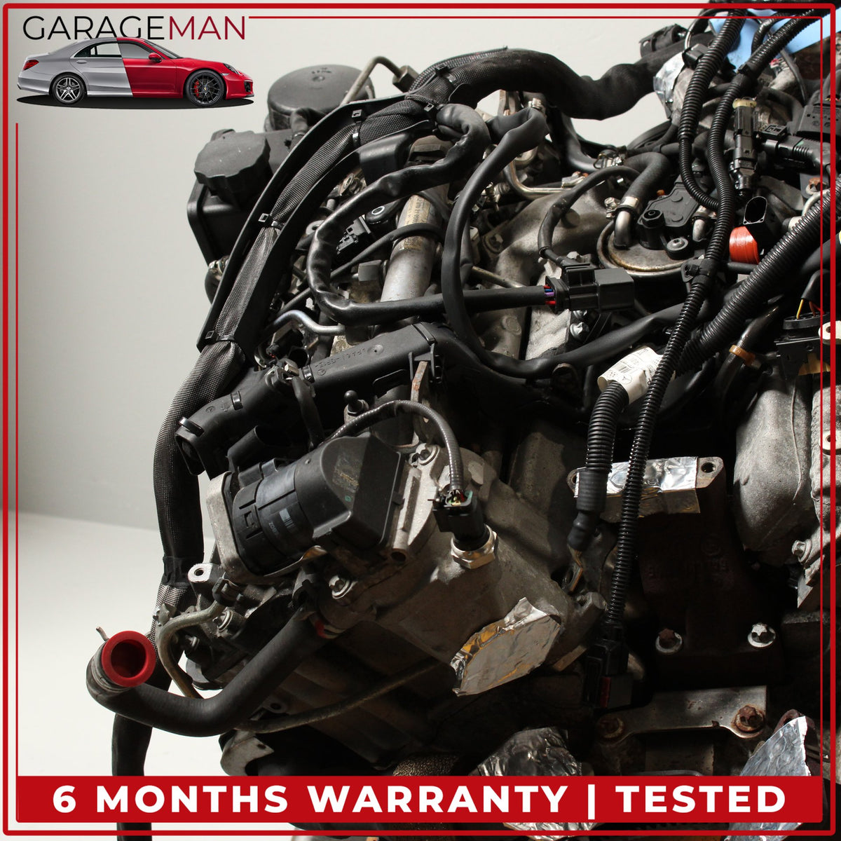 2007-2013 Mercedes W164 ML350 3.0L V6 642820 Engine Motor Assembly OEM 158K