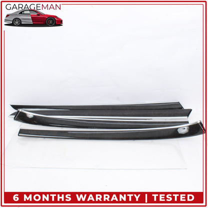 2014-2020 Mercedes W222 S550e Front and Rear Interior Door Molding Trim Wood OEM