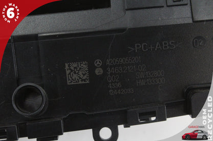 2015-2019 Mercedes W205 C300 Center Dash Hazard Control Switch 2059055201 OEM
