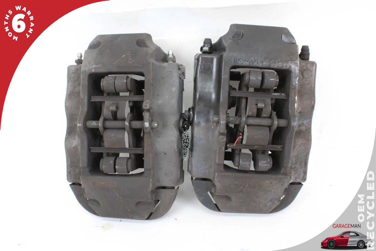 2003-2015 Audi Q7 Rear Left and Right Side Brake Caliper Set 207673043 OEM