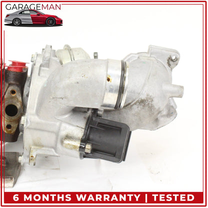 2017-2020 Mercedes W213 E400 M276 Right Turbocharger Turbo Charger Manifold OEM