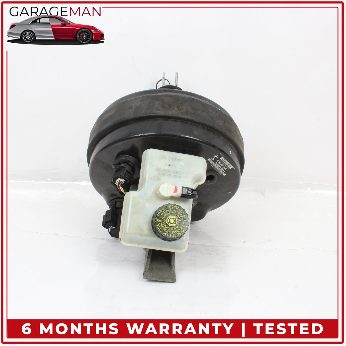 2007-2012 Mercedes W164 ML350 Power Brake Booster Master Cylinder 1644301430 OEM