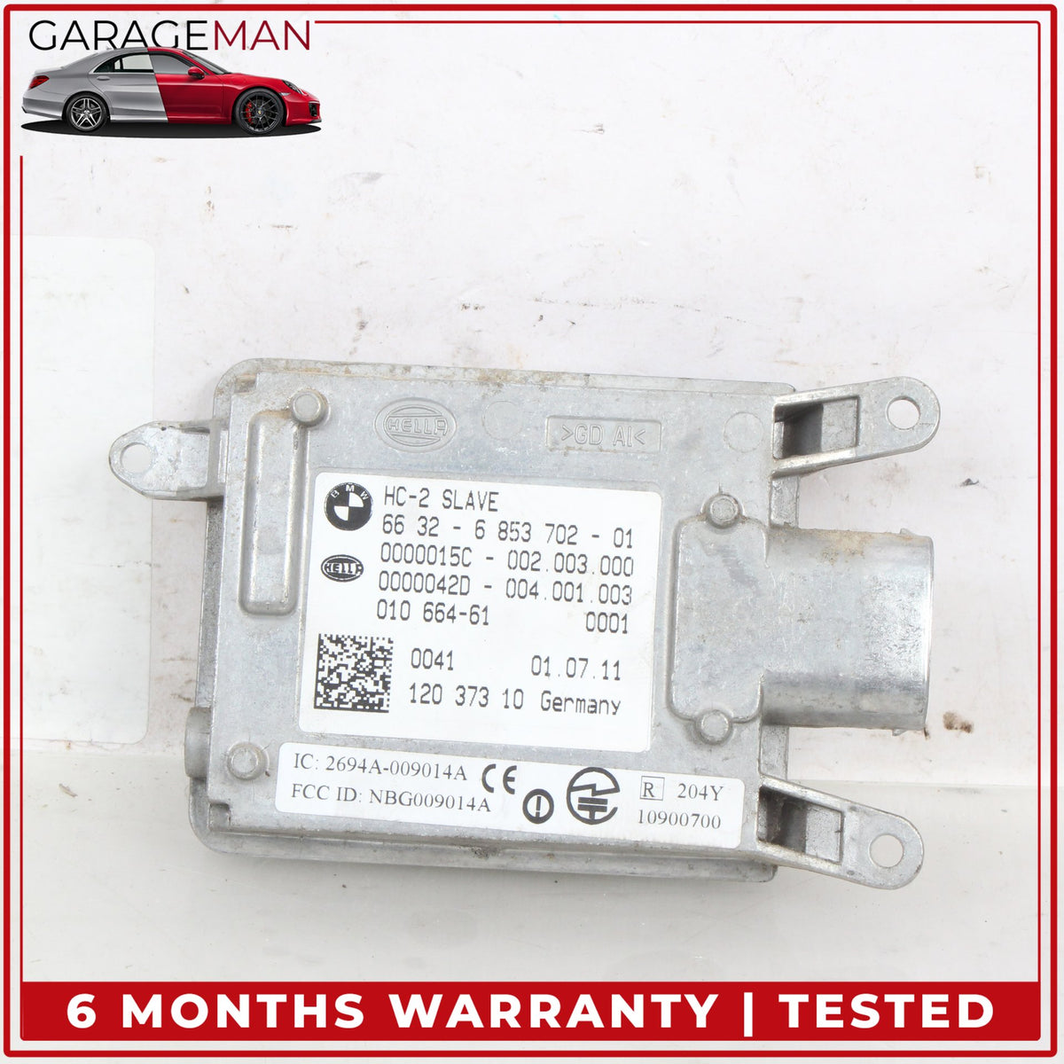 2012-2018 BMW 650i F13 Blind Spot Lane Change Radar Module (Set of 2) OEM