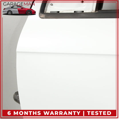 2007-2015 Audi Q7 Front Left Driver Side Door Shell Glacier White Metallic OEM