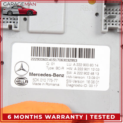 2016-2019 Mercedes X253 GLC300 Rear SAM Control Module Signal Acquisition OEM