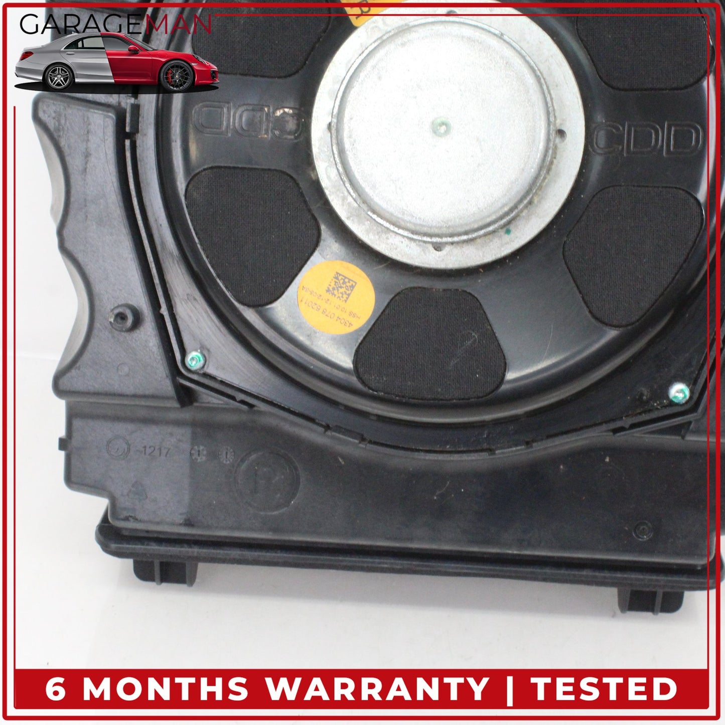 2010-2017 BMW 550i F07 Front Left and Right Side Audio Sound Subwoofer Set OEM