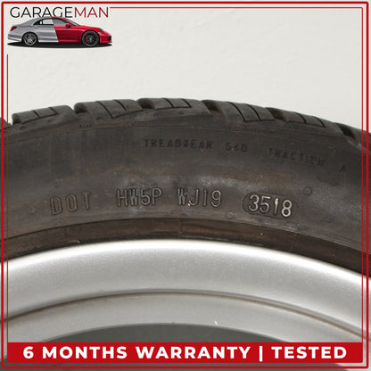 1998-2005 Porsche 911 996 Rear Wheel Rim w/ Continental Tire 10JX18 ET65 OEM