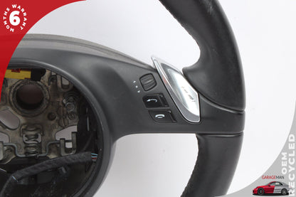 11-14 Porsche Cayenne S Hybrid 92A SUV Steering Wheel w/ Paddle Shifters 7PP419091AD