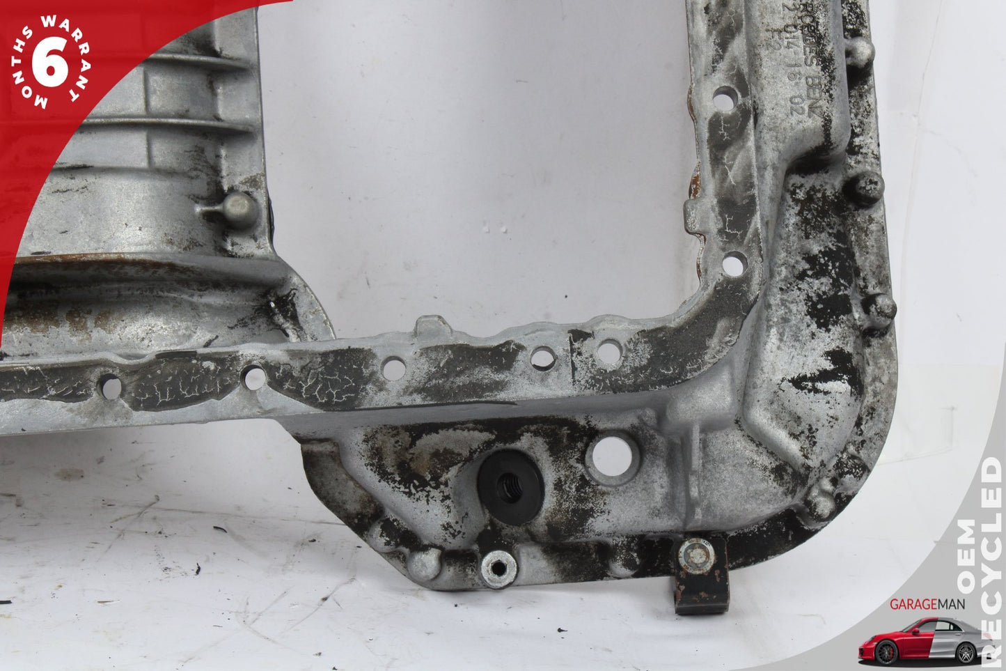 2006-2013 Mercedes W204 C300 Engine Upper Oil Sump Baffle Pan 2720141602 OEM