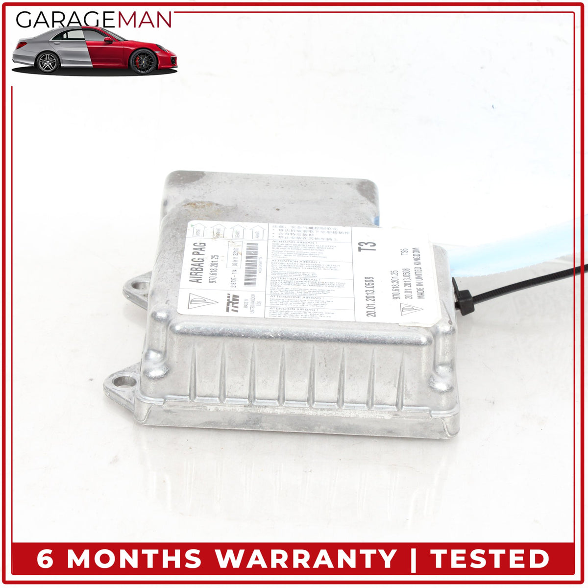 2010-2016 Porsche Panamera 970 Air Bag Airbag Sensor Module TRW 97061820125 OEM