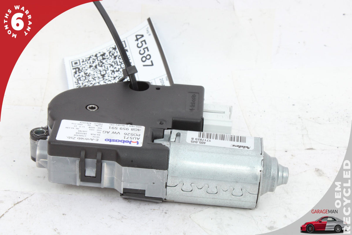 2012-2018 Audi A6 A7 Panoramic Sunroof Sun Roof Motor 4G8959591 OEM