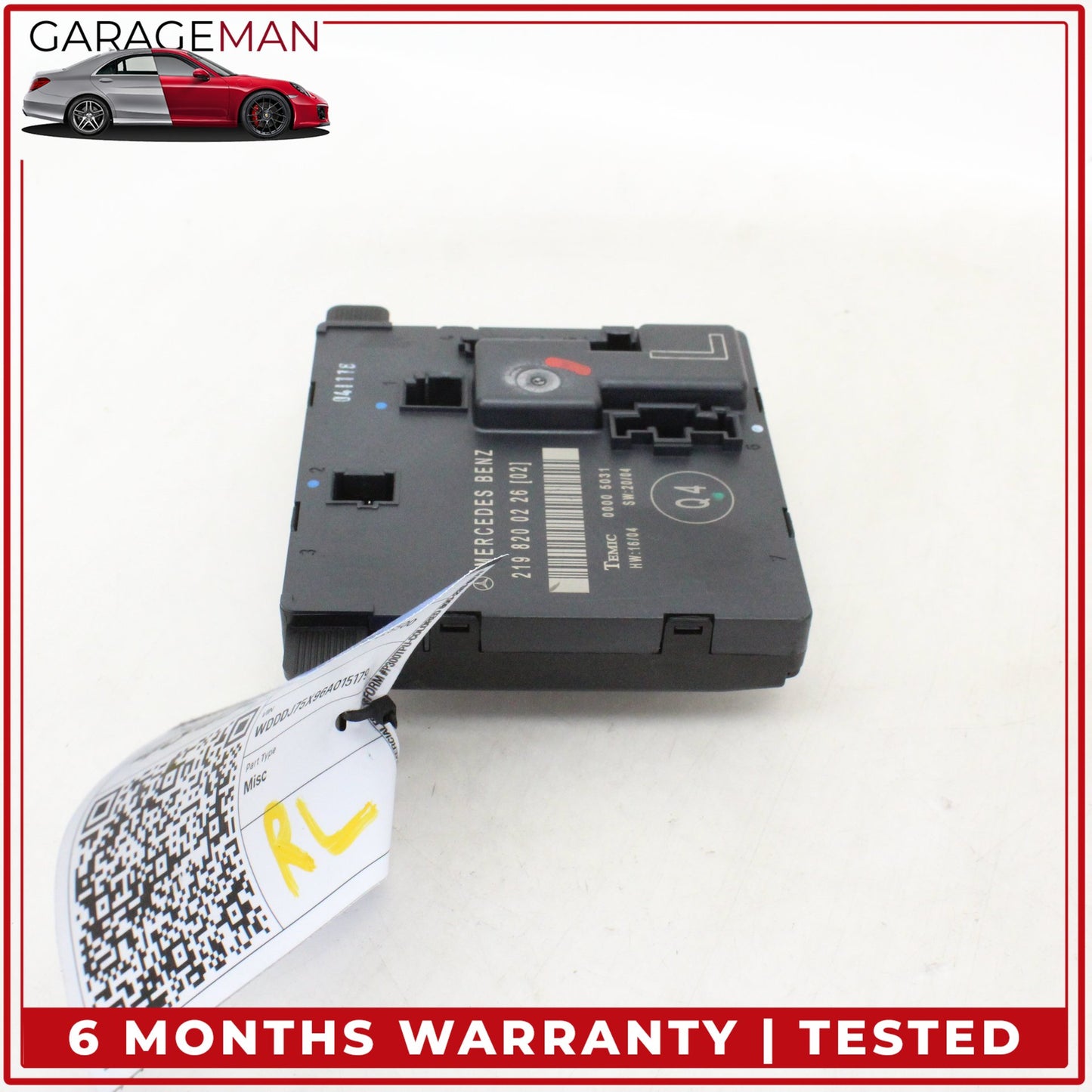 2006-2011 Mercedes W219 CLS500 Rear Left Side Door Control Module 2198200226 OEM