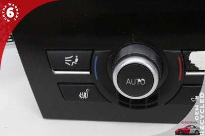 2009-2012 BMW 750i Front AC Temperature Climate Control Switch Panel 9229821 OEM