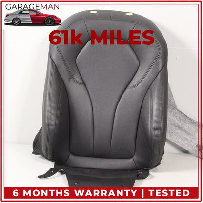 2017-2023 BMW 530e G30 Front Left Side Top Upper Seat Cushion Black 7457707 OEM