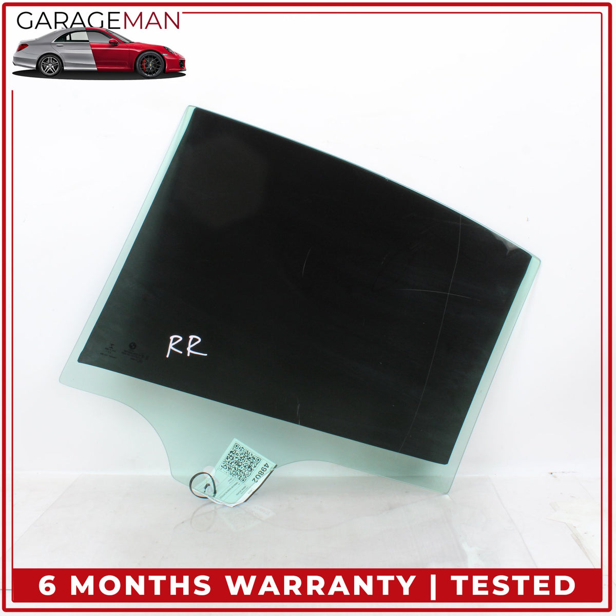 2019-2025 BMW M340i G20 Rear Right Door Window Glass 7432234 OEM
