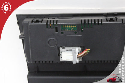2012-2015 BMW X1 E84 A/C AC Temperature Climate Control Switch Panel 9287625 OEM