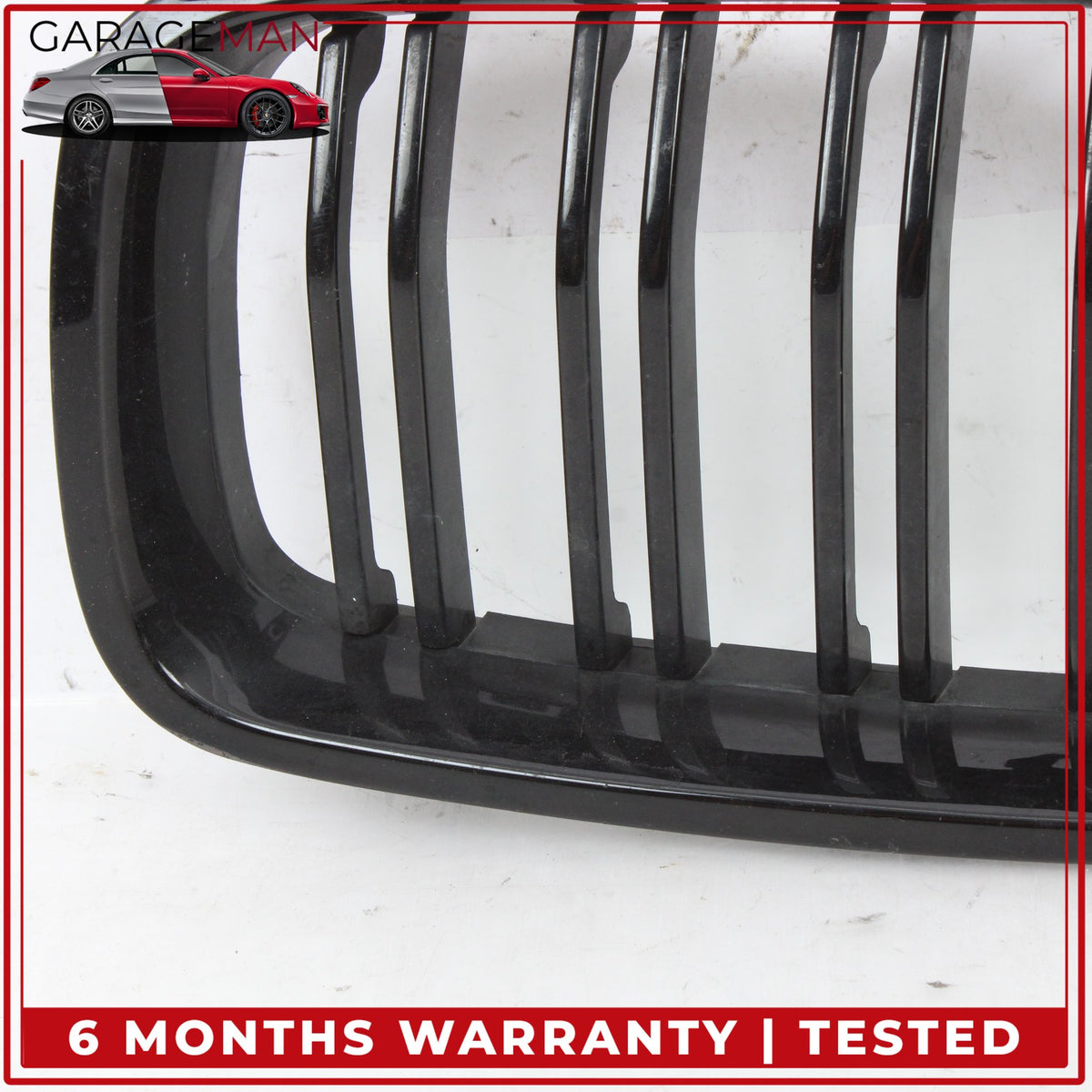 2012-2018 BMW 328i F30 Front Left and Right Side Radiator Hood Grille Set OEM