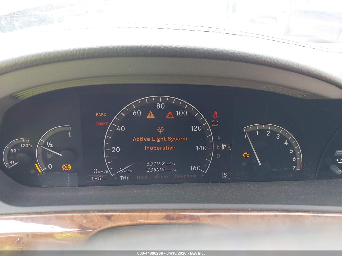 Parting Out- Mercedes-Benz S550 S-Class W221- 98